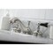 Kingston Brass KS1166PKL Widespread Bathroom Faucet with Brass Pop-Up, Polished Nickel KS1166PKL - alternate 2